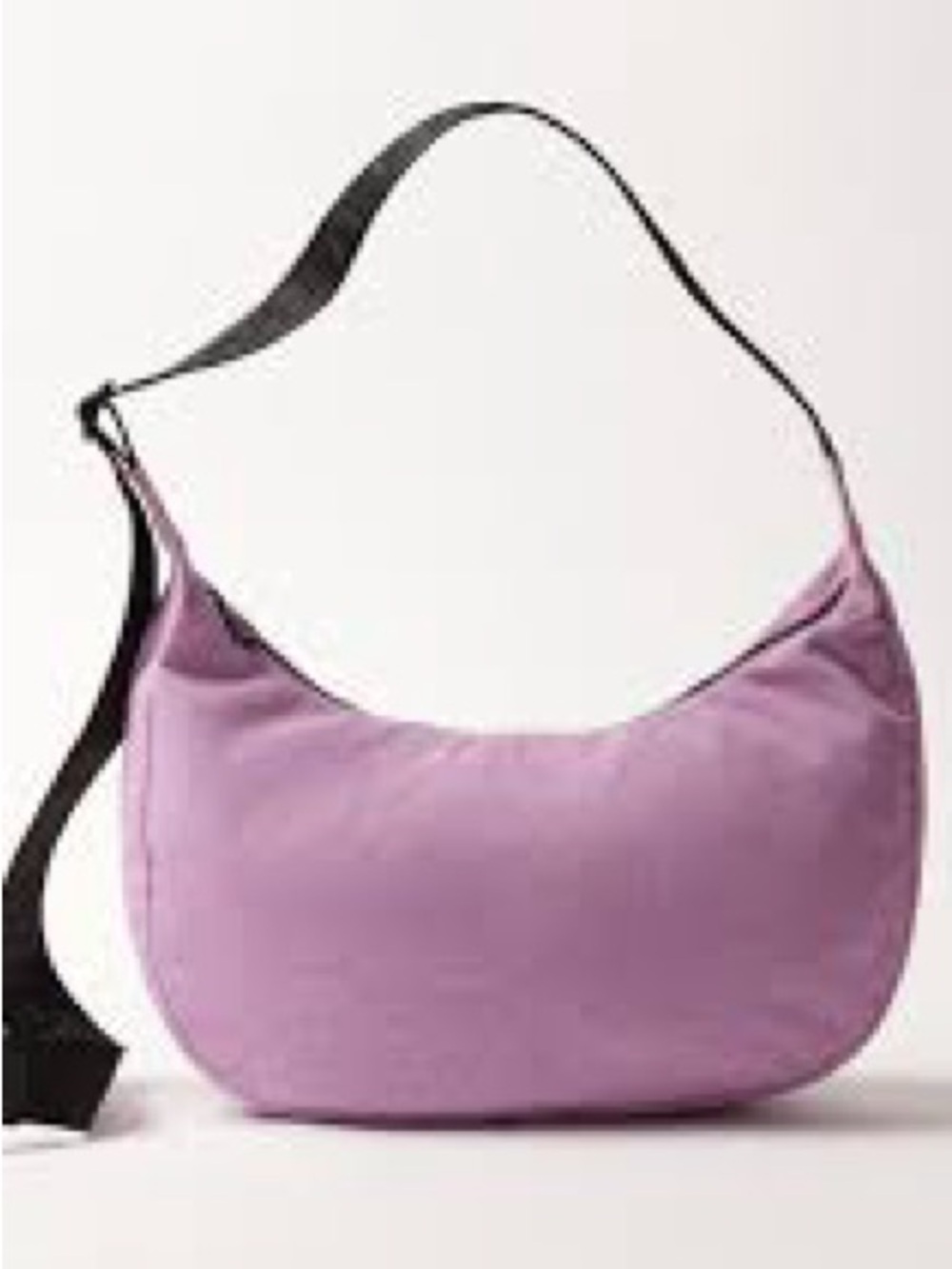 BAGGU Nylon Crescent Bag NWT Lavender Summer Essential Adjustable Strap Festival